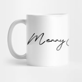 Merry Christmas Cuties - Black Font Mug